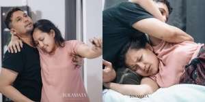 10 Potret Persalinan Corry Pamela di Rumah, Sang Suami Tak Kuasa Tahan Air Mata
