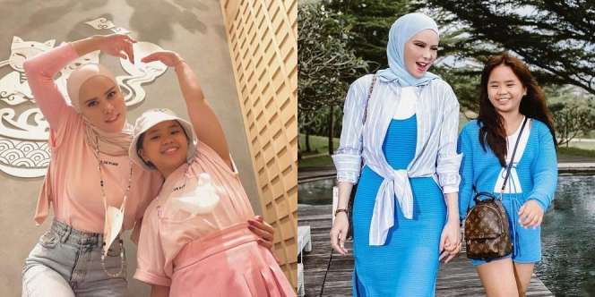 10 Potret Angel Lelga dengan Hawra Anak Tunggalnya, Dulu sempat Ditutupi tapi Kini Enjoy Berduaan