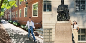 Liburan ke Amerika, Ini 8 Potret Seru Mikha Tambayong Nostalgia Sambangi Harvard University