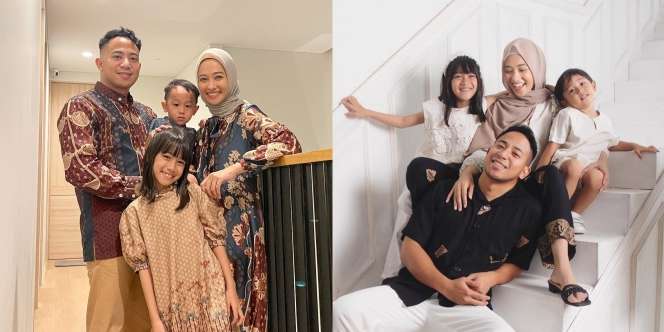 Jauh dari Gosip, Ini 10 Potret Keluarga Poppy Bunga yang Selalu Adem dan Harmonis