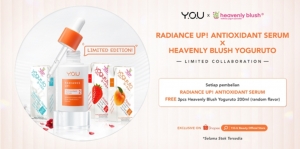 Y.O.U Beauty Berkolaborasi dengan Heavenly Blush Ajak Konsumen Gaya Hidup Sehat Luar dan Dalam