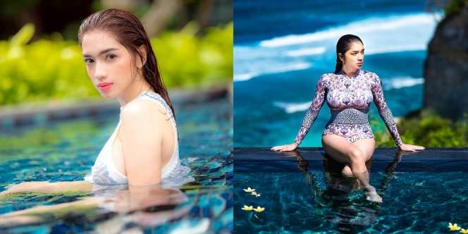 10 Potret Angel Karamoy Pakai Baju Renang, Tunjukkan Body Goals yang jadi Idaman Para Wanita