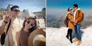 10 Potret Honeymoon Ifan Seventeen dan Citra Monica Keliling Eropa, Romantis Bak Pasangan Remaja