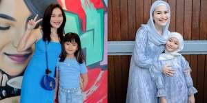 Sering Ledek Ibunya karena Masih Jomblo, Ini 8 Potret Bilqis dan Ayu Ting-Ting yang Makin Bestie