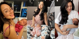8 Potret Dea Ananda dan Baby Sanne yang Makin Hangat, Kembali Langsing dan Sing Set Setelah 1 Bulan Melahirkan