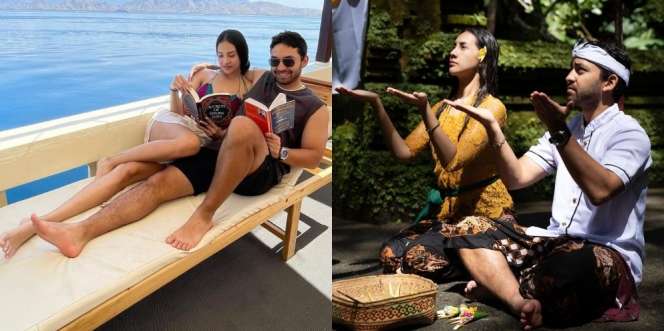 Bikin Cowok-Cowok Indonesia Berduka, Ini Potret Mesra Anya Geraldine Bareng Kekasih saat Liburan di Bali