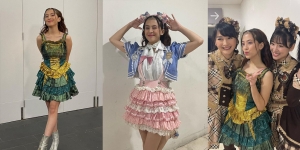 Ikut Manggung di Acara 1 Dekade JKT48, Ini Potret Adhisty Zara yang Tamil Cute Pakai Seragam Kebanggaan