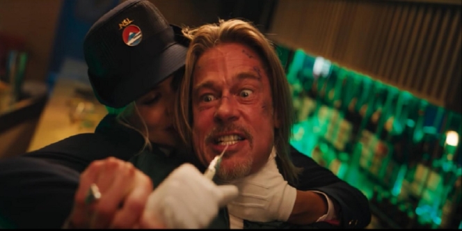 Film Bullet Train Tuai Sorotan, Brad Pitt Beradu Akting dengan Aktor Indonesia
