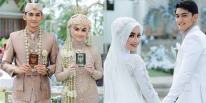 Sah, Ini 10 Potret Pernikahan Vicky Kalea Pemain Sinetron Love Story The Series dengan Alliza Putri