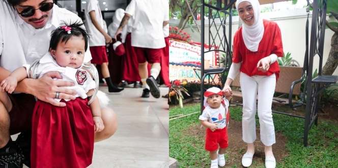 9 Potret Bayi Selebriti Pakai Baju Merah Putih di Hari Kemerdekaan Indonesia, Gemes Turut Meriahkan Semarak 17 Agustus