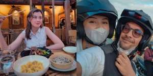 Potret Perayaan Ulang Tahun Kimberly Rider ke-29, Berangkat Makan Romantis Naik Motor Bareng Suami