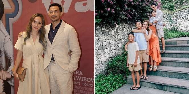 14 Tahun Membina Rumah Tangga, Ini 10 Potret Keluarga Oka Antara yang Selalu Harmonis dan Kompak