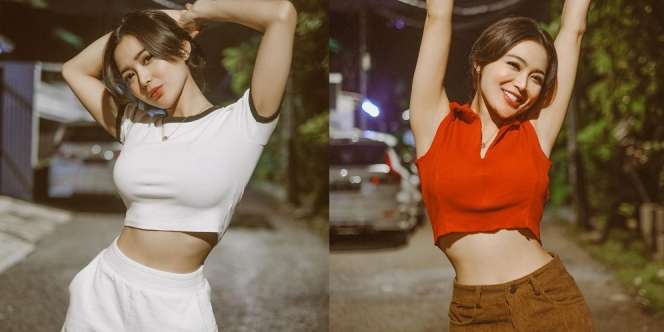 Potret Wika Salim Pakai Outfit Crop Top, Pinggangnya Tampak Kecil dan Ramping Banget