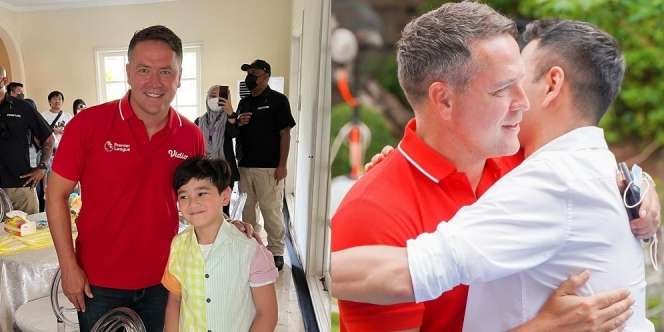 Datang ke Indonesia, Ini 10 Potret Michael Owen Hadiri Ulang Tahun Rafathar