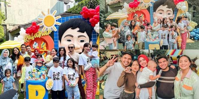 Deretan Potret Anak Artis yang Hadiri Ulang Tahun Rafathar, Meriah Banget!