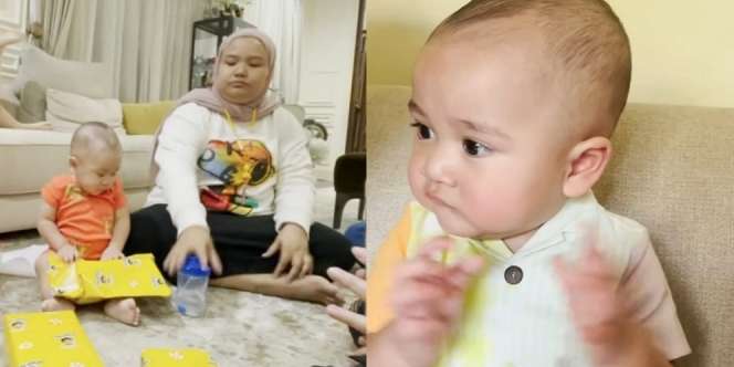 Potret Aksi Gemas Rayyanza Saat Bantu Rafathar Unboxing Kado, Gak Mau Kalah sama Kakaknya!