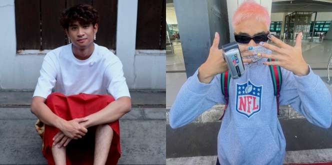 Makin Nyentrik, Ini 10 Penampilan Baru Devano Danendra dengan Rambut Pink Sampai Pakai Kutek Warna-Warni