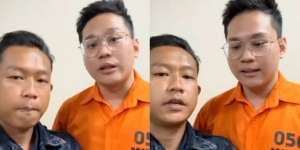 7 Potret Indra Kenz dengan Baju Orange, Warganet Salfok dengan Badannya yang Makin Subur