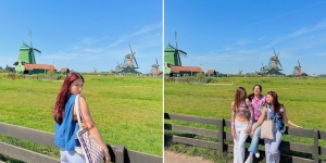 Keliling Eropa, Ini 10 Potret Cassandra Lee Jalan-Jalan di Amsterdam