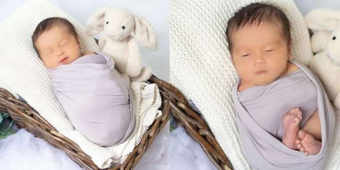 Potret Ganteng Newborn Photoshoot Baby Yannick Anak Yasmine Wildblood, Bakal Nerusin Gelar Bangsawan Ayahnya