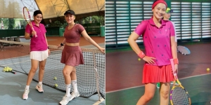 Gemes Banget, Ini 10 Potret Titi Kamal saat Main Tenis yang Selalu Full Color