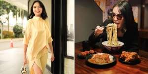 Doyan Makan tapi Tetap Kurus, Ini 10 Potret Youtuber Mgdalenaf yang Paras Cantiknya Memikat Hati