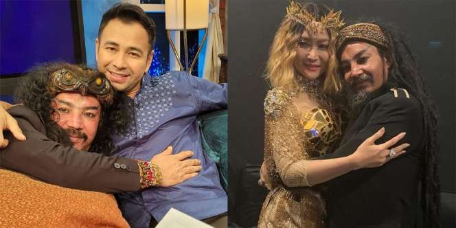 Punya Tampang Sangar, 10 Pose Imut Master Limbad Peluk Para Artis Ini Malah Bikin Gemes!