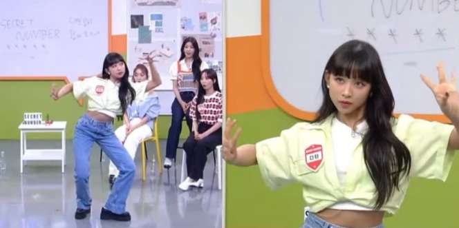 13 Potret Dita Karang 'Secret Number' Kenalkan Tarian Bali di Acara TV Korea, Luwes Banget!
