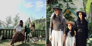 Biasa Tampil Seram di Film Horor, Ini 10 Potret Shareefa Daanish dan Keluarga yang Justru Terlihat Heboh dan Humoris