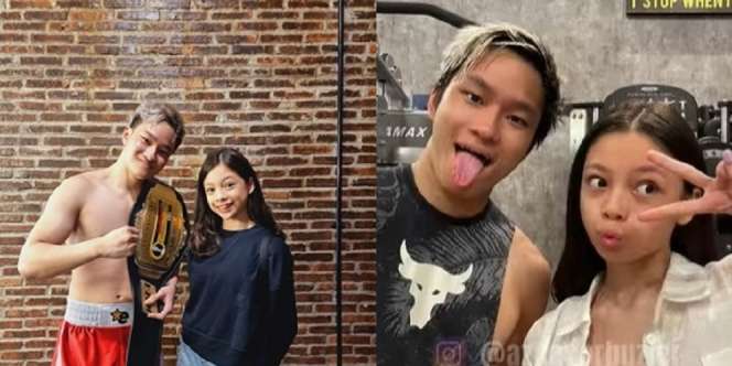 10 Potret Kebersamaan Azka Corbuzier dan Nada Tarina, Kakak Beradik tak Sedarah yang Makin Akrab