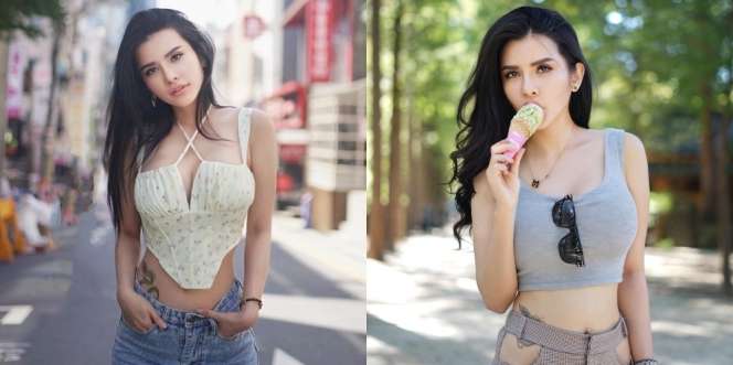 Gak Ragu Pamer Body Goals, Ini 10 Potret Maria Vania Liburan di Korea Selatan yang Curi Perhatian