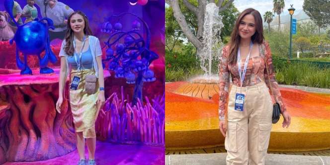 Hadir ke Acara Disney, Ini 7 Potret Syifa Hadju Jalan-jalan ke California Amerika Serikat