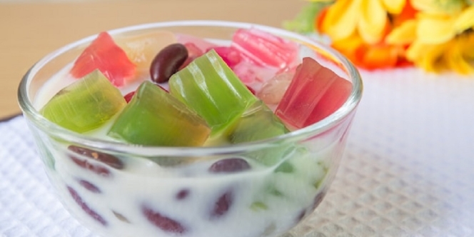 8 Resep Es Jelly Susu Modal Sedikit Untung Banyak, Enak dan Simpel Cara Pembuatannya!
