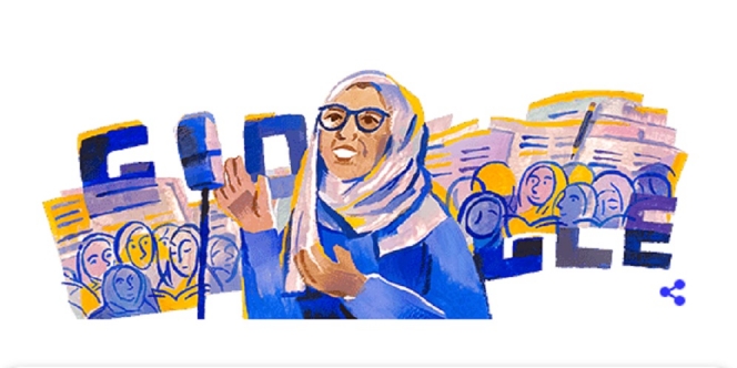 Rasuna Said Tampil di Google Doodle Hari Ini, Siapakah Dia?