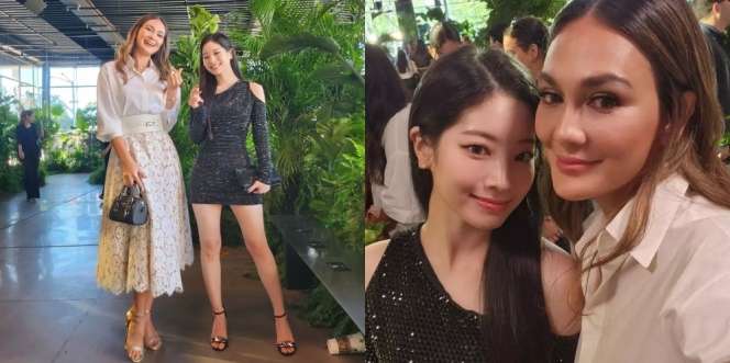 10 Potret Luna Maya di New York Fashion Week, Foto Bareng Dahyun Twice Auto Bikin Iri Netizen!