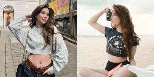 Deretan Potret Agatha Chelsea Tampil dengan Crop Top, PD Pamer Perut Rata di Tempat Umum