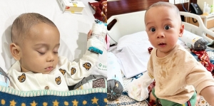 Baby Leslar Operasi Hernia, Rizky Billar Minta Doa Netizen: Cepat Sembuh Anak Sholeh!