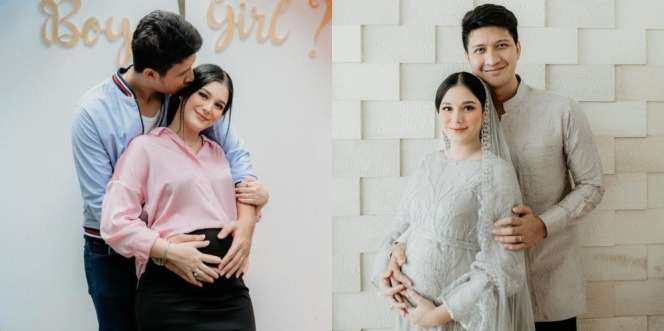 Deretan Potret Syukuran Sekaligus Gender Reveal Anak Yasmin Ow dan Aditya Zoni, Gemas Nunggu Baby Boy