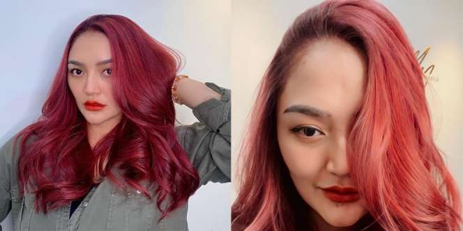Punya Pesona Princess, Ini 9 Potret Siti Badriah dengan Rambut Warna Merah ala Ariel Little Mermaid