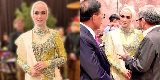 Cantik dan Anggun Banget, Ini Deretan Potret Mulan Jameela dengan Kebaya Warna Kuning