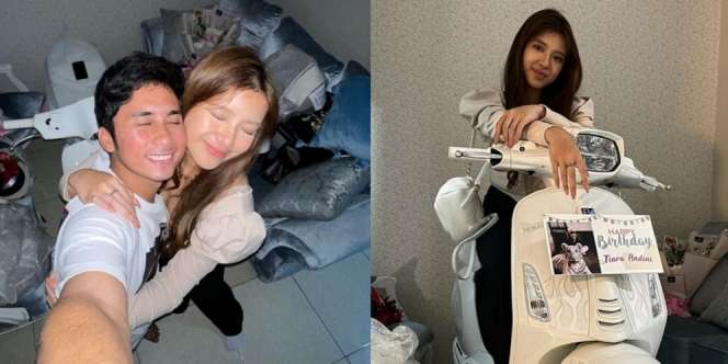 Potret Surprise Ulang Tahun Tiara Andini dari Alshad Ahmad, Dapat Kado Vespa Justin Bieber!