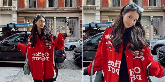 Deretan Potret Beby Tsabina Tampil dengan Outfit Super Jumbo, Netizen Sebut Terlalu Cute