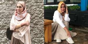 Jarang Muncul di Layar Kaca, Ini 10 Potret Terbaru Aktris Senior Nena Rosier yang Kini Berhijab