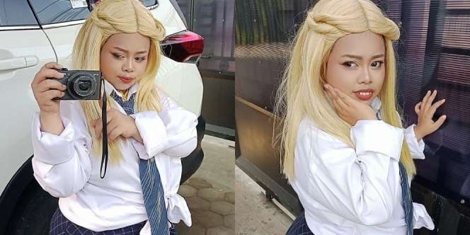 10 Potret Kekeyi Cosplay jadi Marin Kitagawa, Make Up dan Rambut Palsunya Niat Banget!