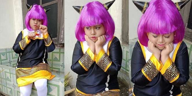 Kocak Banget, Ini Deretan Potret Kekeyi Cosplay Anya Forger 'Spy x Family'
