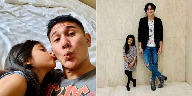 Bucin Sama Anak, Ini 10 Potret Vino G Bastian dan Putri semata Wayangnya Jizzy Pearl yang Kompak Abis!