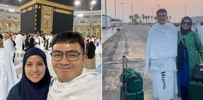 Deretan Potret Tya Ariestya Jalani Ibadah Umroh, Wajah Barefacenya Glowing Banget