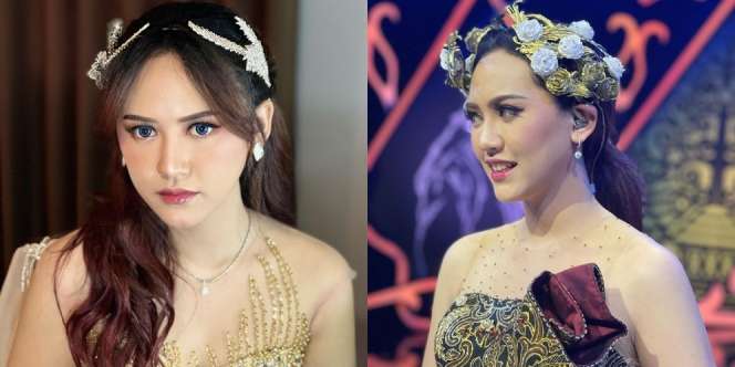 7 Potret Happy Asmara Kenakan Berbagai Macam Hiasan Kepala Saat Manggung, Auranya Cetar Banget!