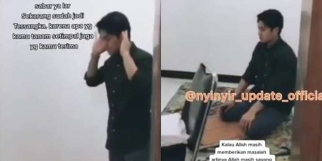 Tersebar Video Rizky Billar Sholat Usai Ditetapkan jadi Tersangka, Ada yang Beri Semangat Sampai Sebut Pencitraan