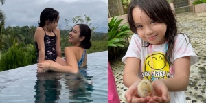 Girls Time, Ini 10 Potret Keseruan Gempi dan Gisel Liburan di Bali, Asyik Mandi di Jacuzzi Sampai Main Bareng Anak Ayam